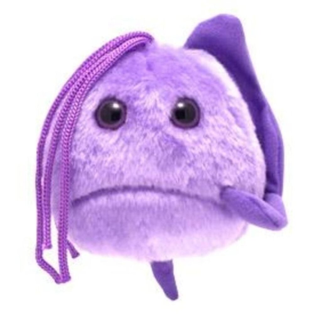 Giant Microbes Plushies, Trichomaniasis & HIV, Educational Toy, New / Unopened
